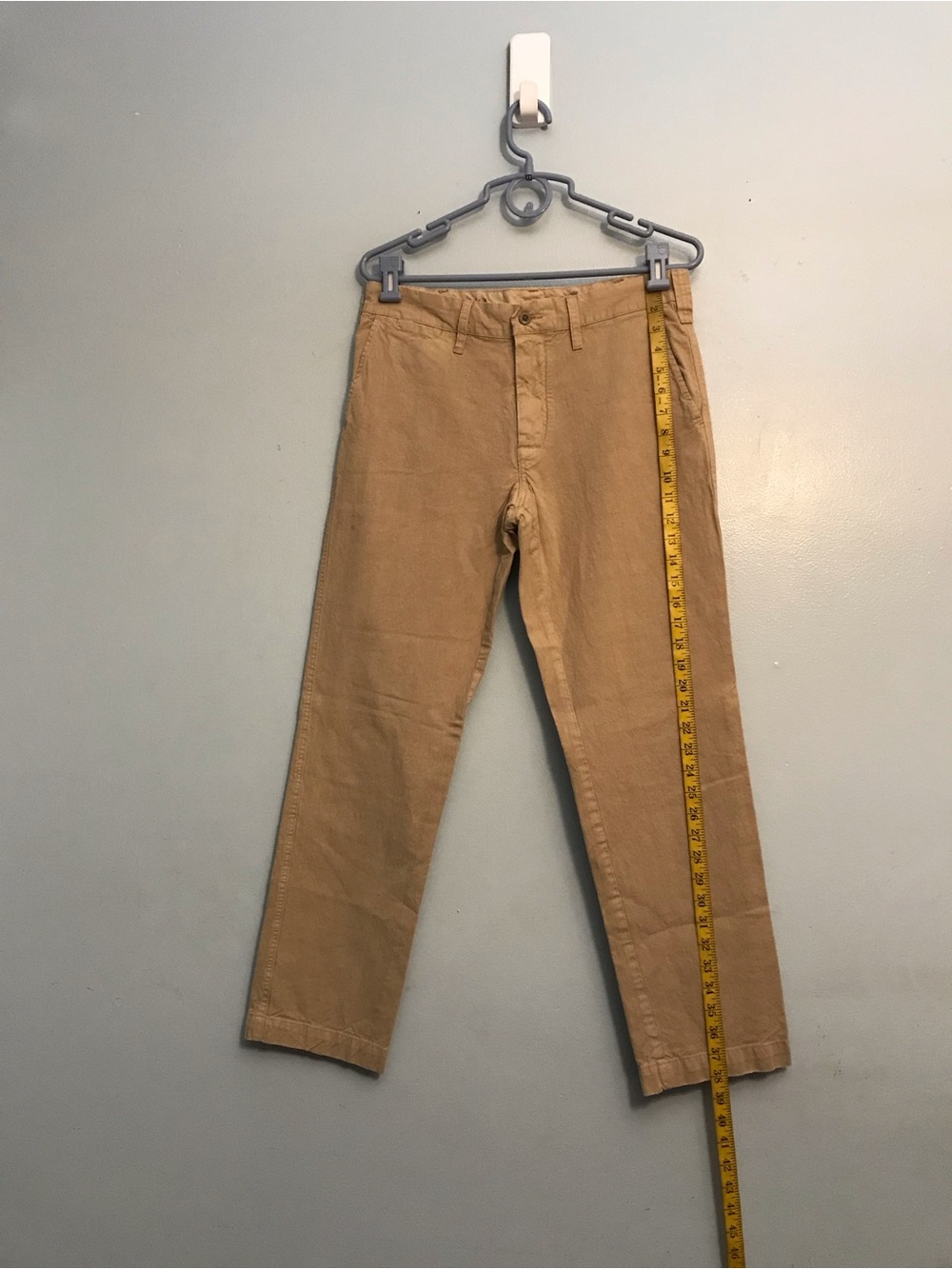 Ralph Lauren Cream Linen Blend Chinos